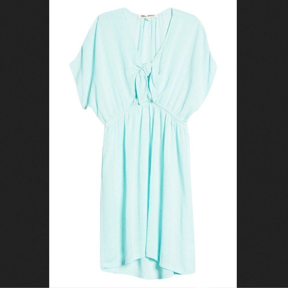 Girls Miken Swim Aqua Swim Suit Cover Up Size Large‎